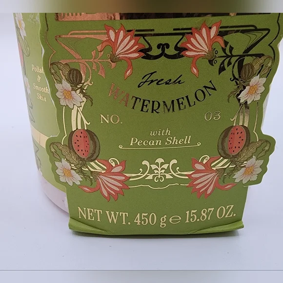 Asquith & Somerset Watermelon Body Scrub & Brush Gift Set NWOT - Picture 5 of 6